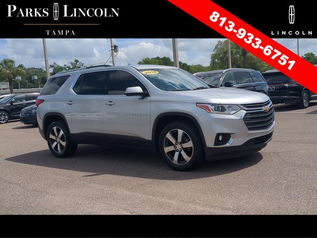 used 2018 Chevrolet Traverse car, priced at $16,454