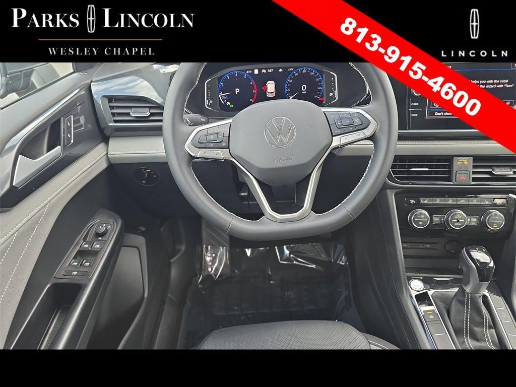 used 2024 Volkswagen Taos car, priced at $24,996