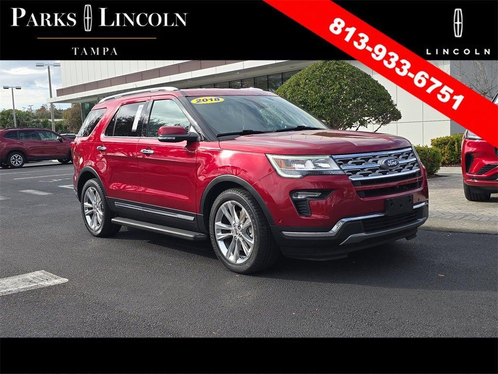 used 2018 Ford Explorer car, priced at $19,721