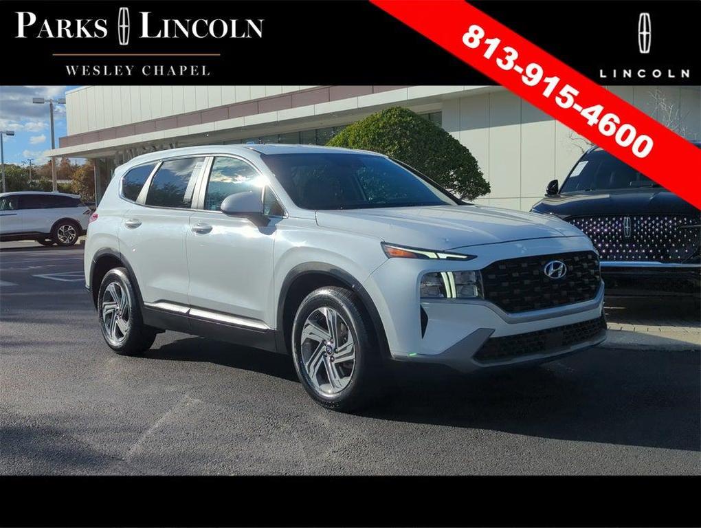 used 2021 Hyundai Santa Fe car, priced at $13,654