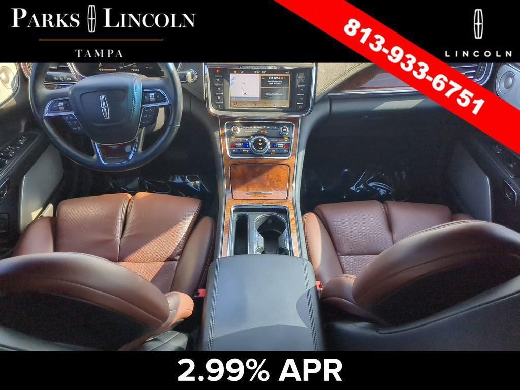 used 2019 Lincoln Continental car, priced at $27,897