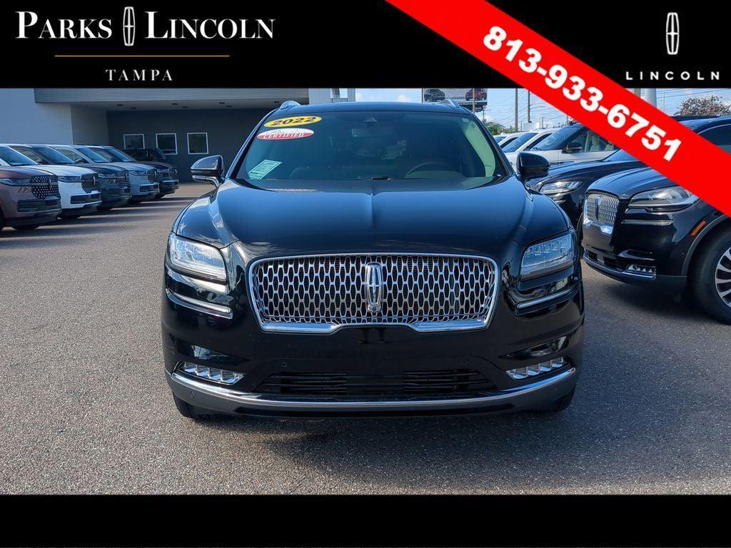used 2022 Lincoln Nautilus car, priced at $37,989