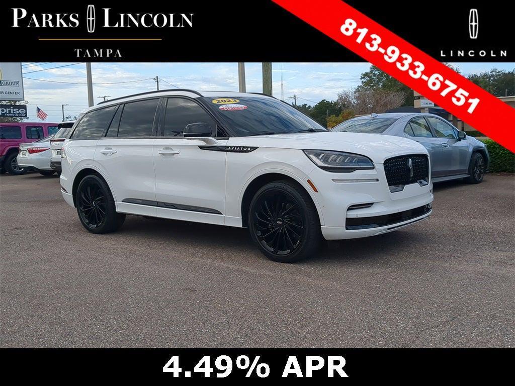 used 2023 Lincoln Aviator car, priced at $47,184