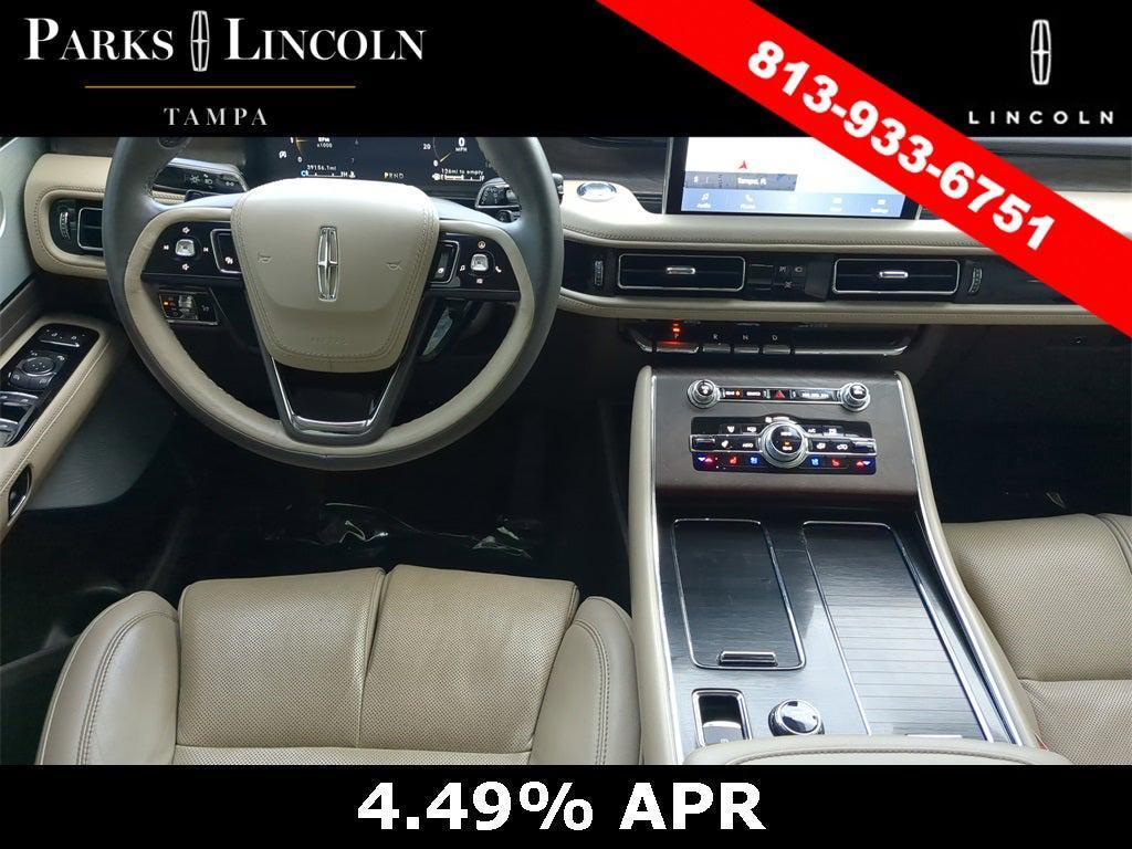 used 2023 Lincoln Aviator car, priced at $47,184