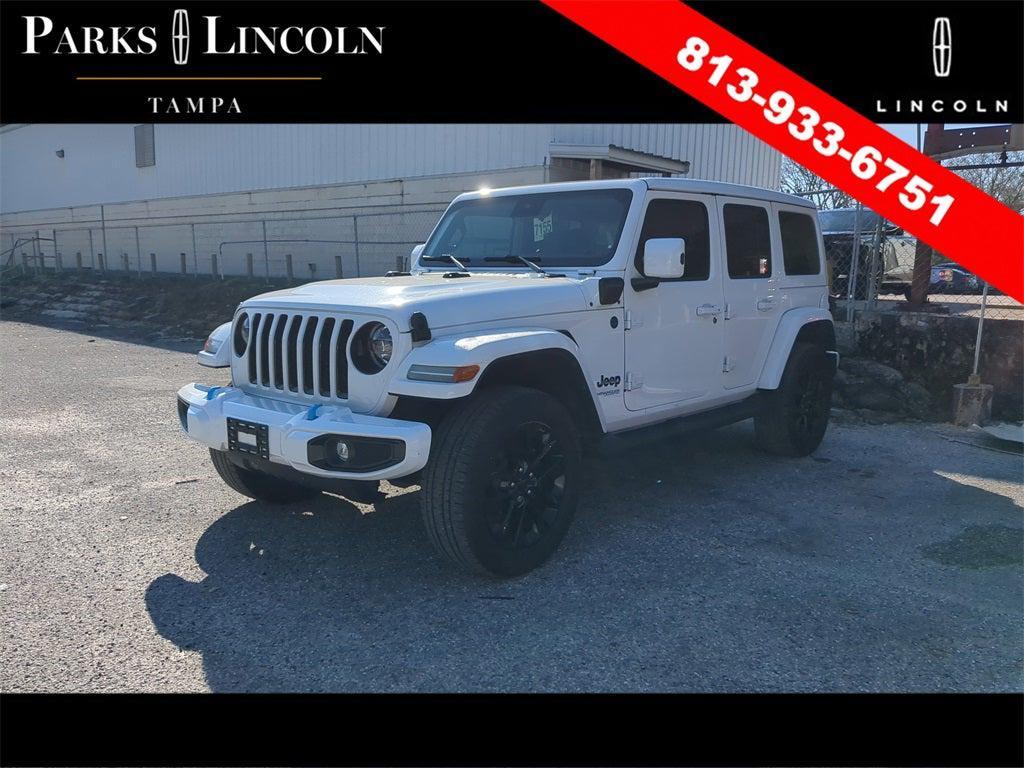 used 2021 Jeep Wrangler Unlimited 4xe car, priced at $27,496