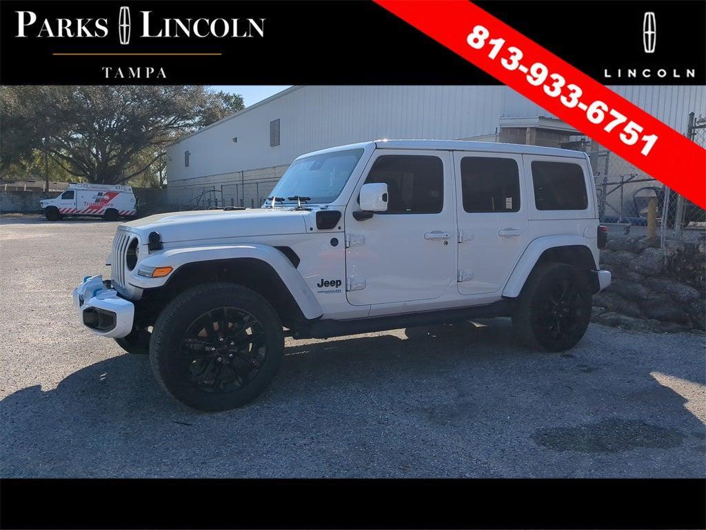 used 2021 Jeep Wrangler Unlimited 4xe car, priced at $27,496