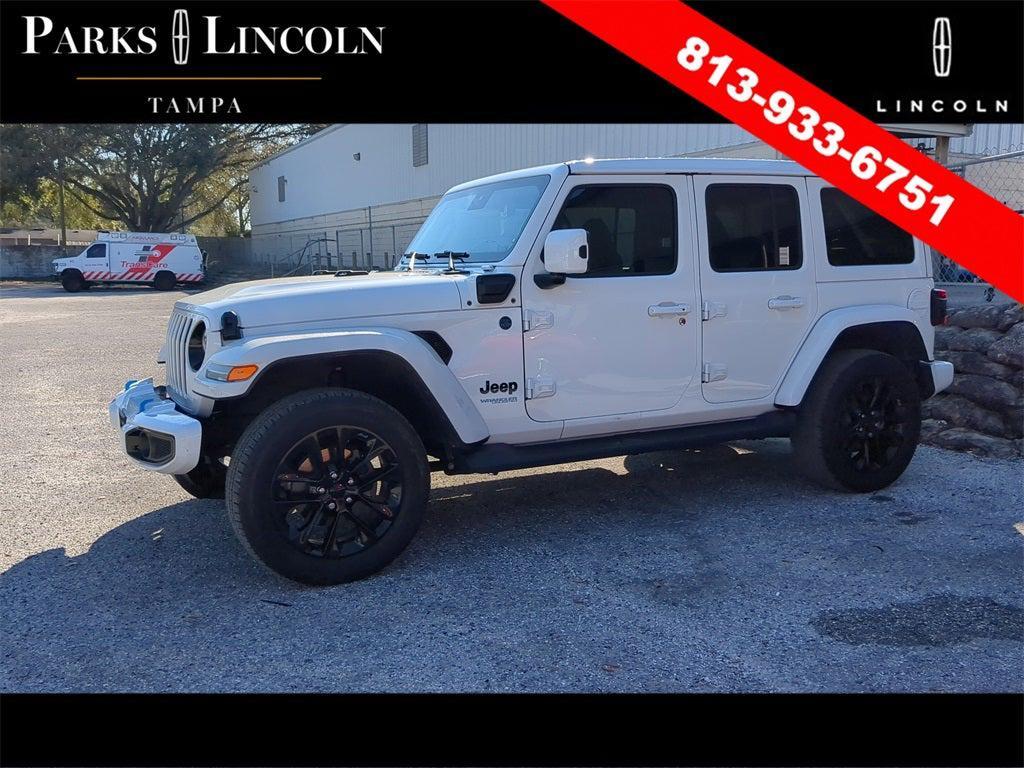 used 2021 Jeep Wrangler Unlimited 4xe car, priced at $27,496