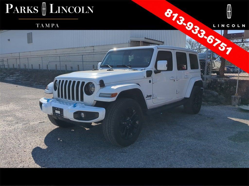 used 2021 Jeep Wrangler Unlimited 4xe car, priced at $27,496
