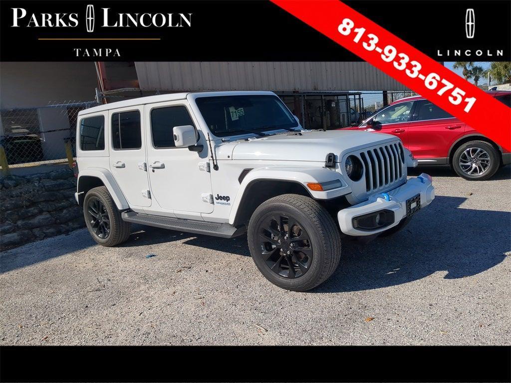 used 2021 Jeep Wrangler Unlimited 4xe car, priced at $27,496