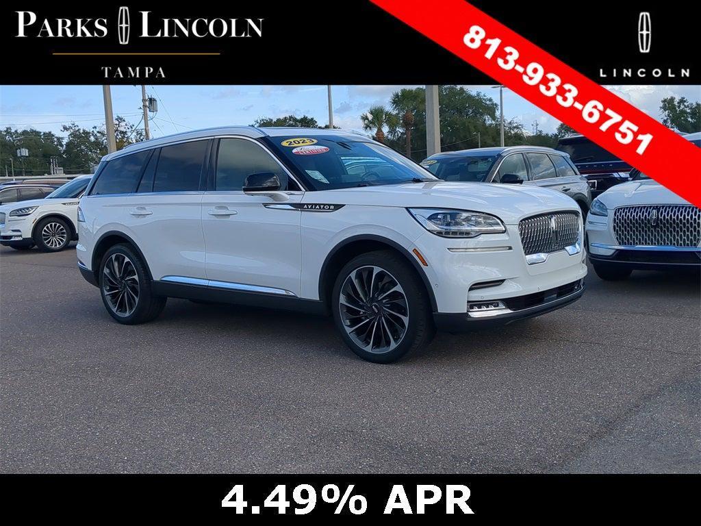 used 2023 Lincoln Aviator car, priced at $53,997