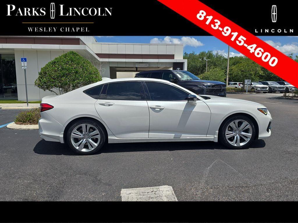 used 2021 Acura TLX car, priced at $25,698