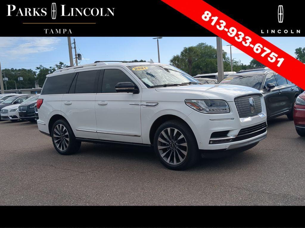 used 2021 Lincoln Navigator car, priced at $39,836