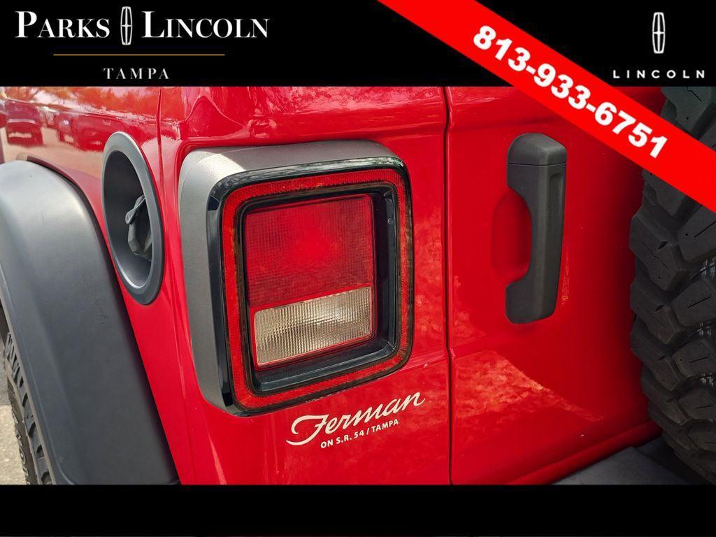 used 2021 Jeep Wrangler car, priced at $22,595