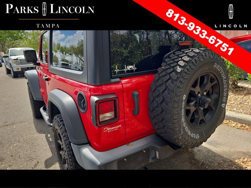 used 2021 Jeep Wrangler car, priced at $22,595