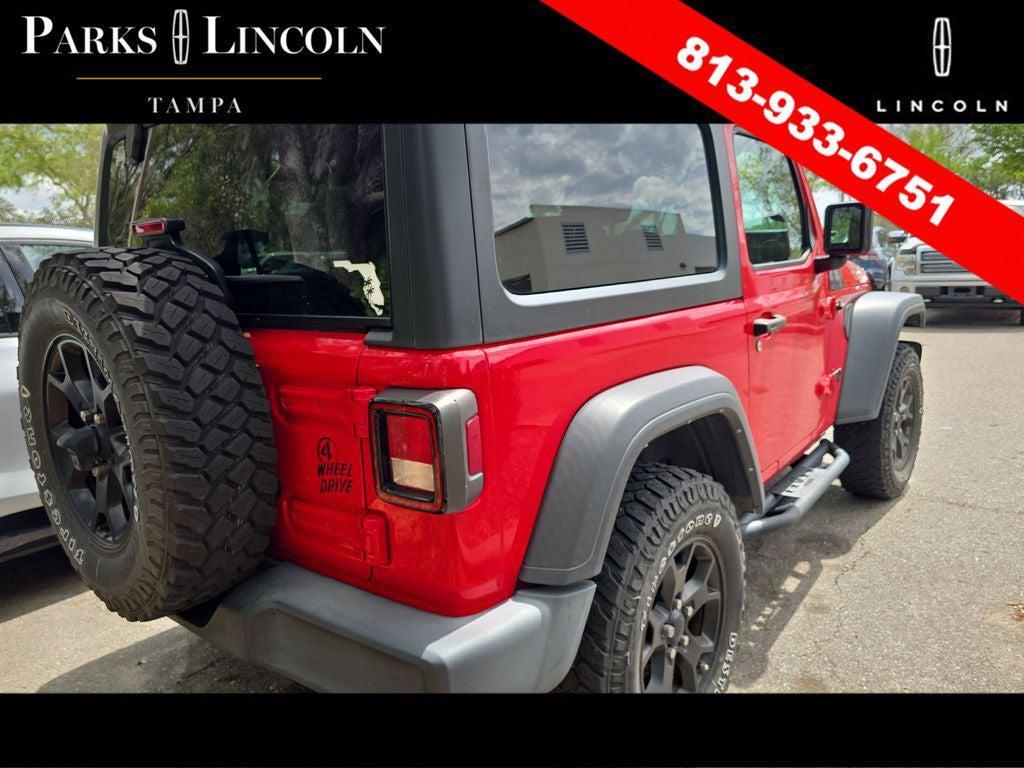 used 2021 Jeep Wrangler car, priced at $22,595