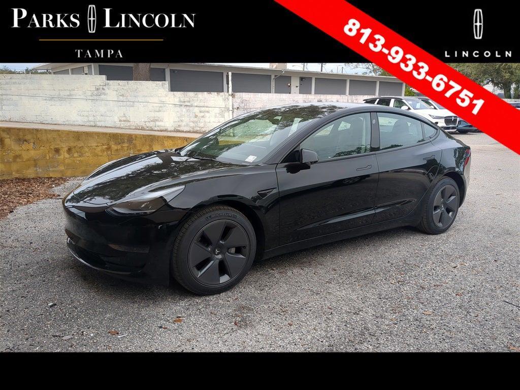 used 2022 Tesla Model 3 car, priced at $23,168
