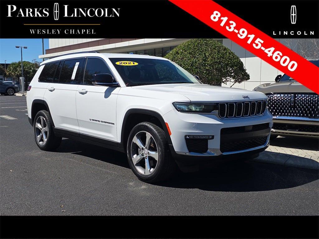 used 2021 Jeep Grand Cherokee L car, priced at $26,396