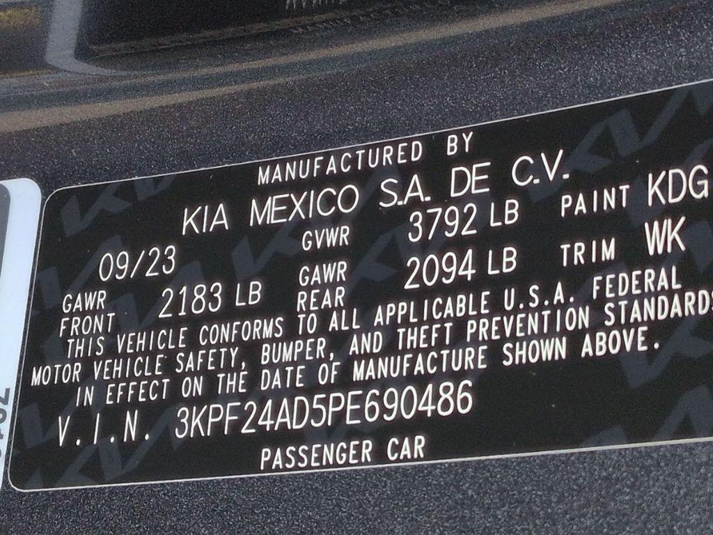 used 2023 Kia Forte car