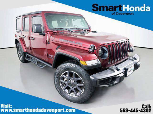 used 2021 Jeep Wrangler Unlimited car, priced at $32,321
