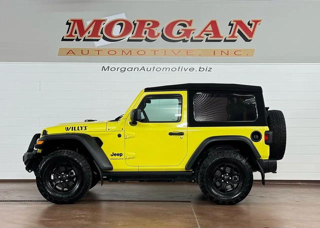 used 2024 Jeep Wrangler car, priced at $35,987