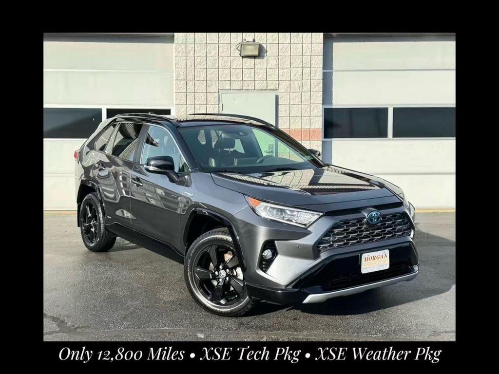 used 2020 Toyota RAV4 Hybrid car, priced at $34,787