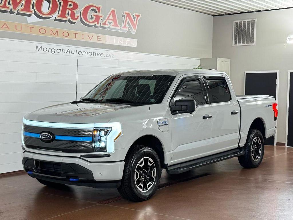 used 2023 Ford F-150 Lightning car, priced at $34,987