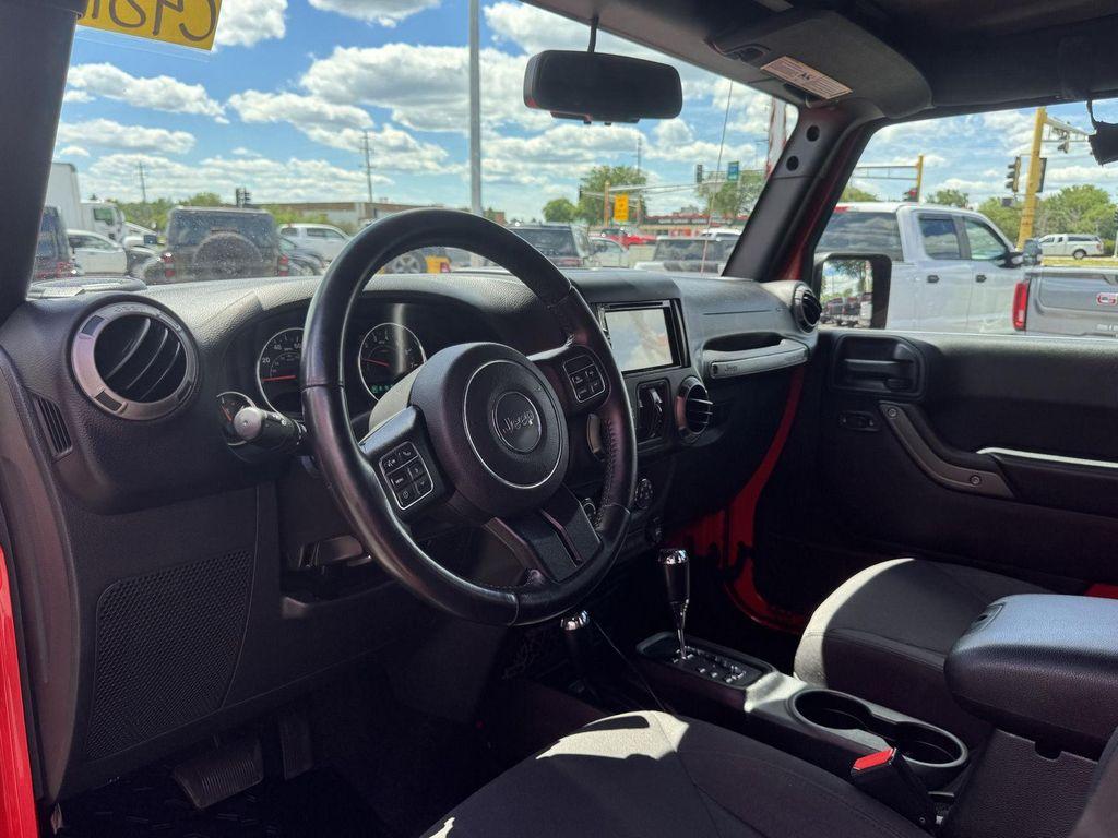 used 2017 Jeep Wrangler Unlimited car, priced at $19,138