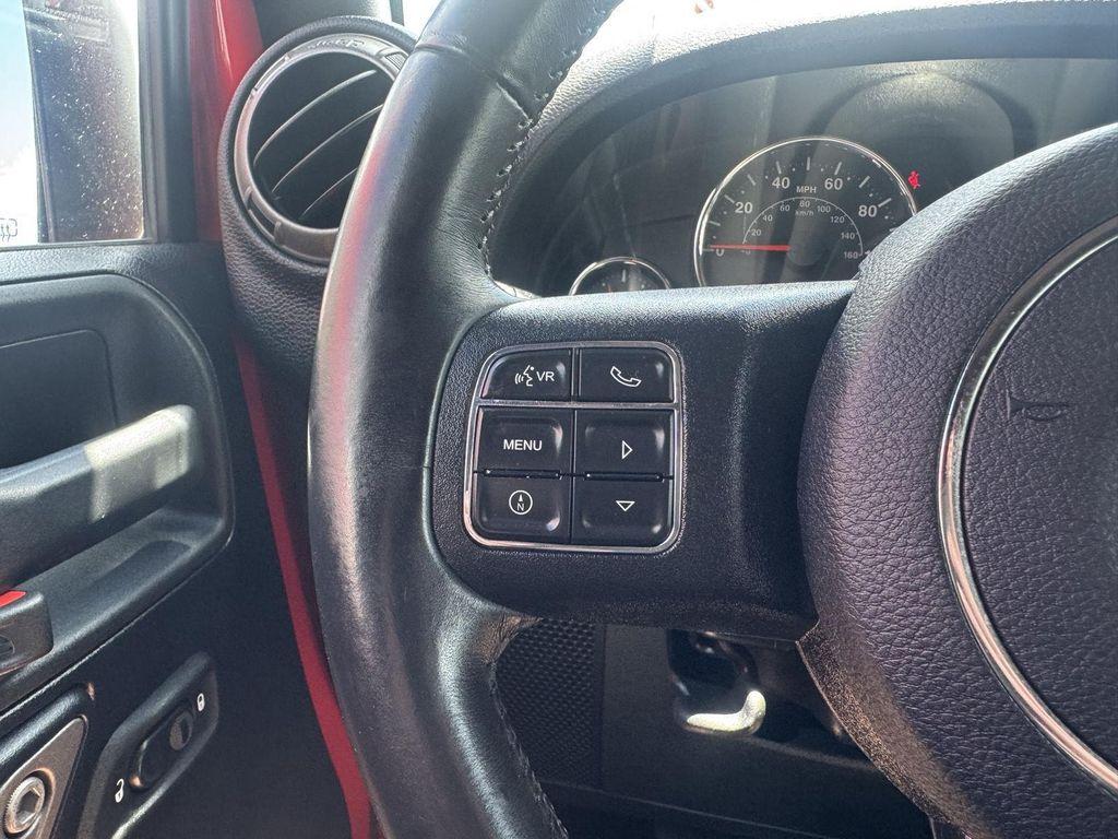 used 2017 Jeep Wrangler Unlimited car, priced at $19,138