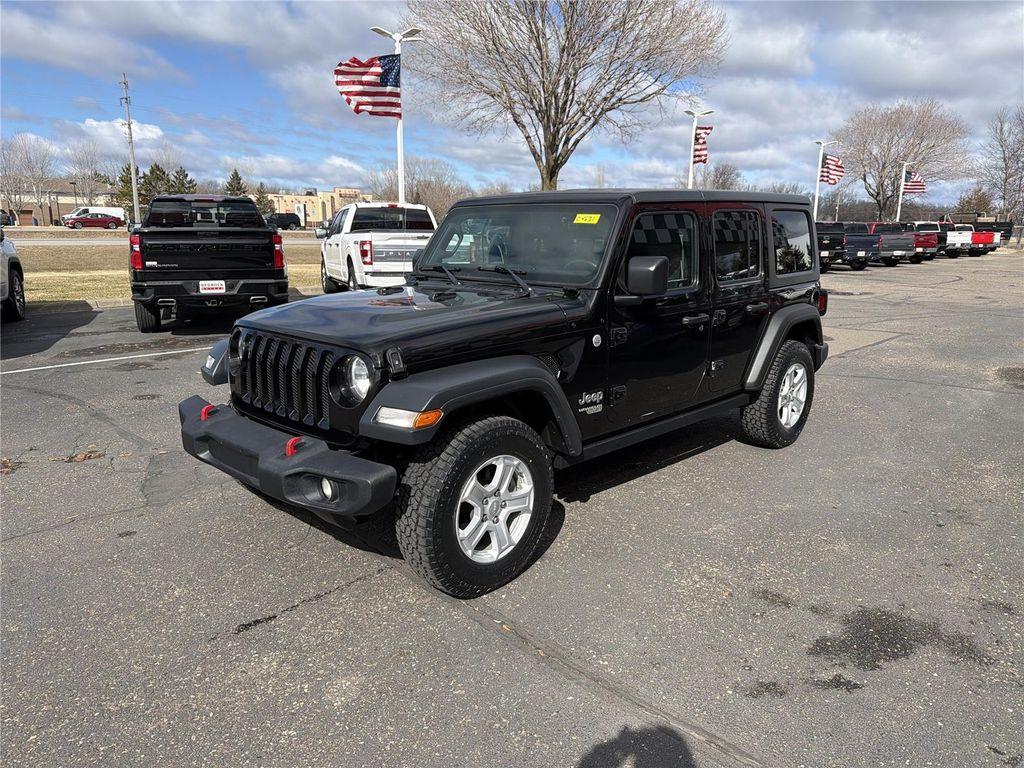 used 2018 Jeep Wrangler Unlimited car, priced at $16,338