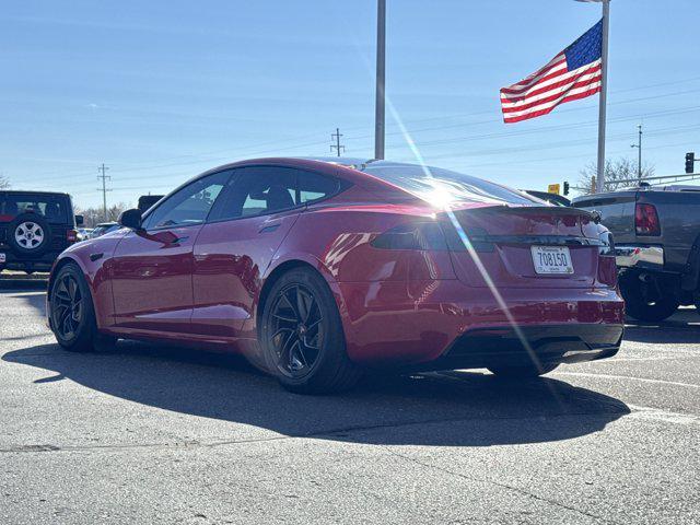 used 2022 Tesla Model S car, priced at $43,588