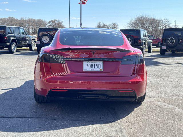 used 2022 Tesla Model S car, priced at $43,588