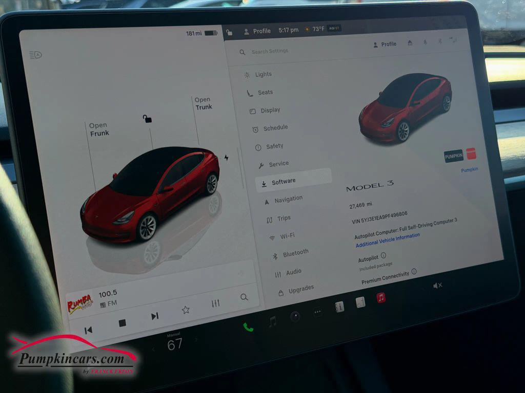 used 2023 Tesla Model 3 car, priced at $26,995