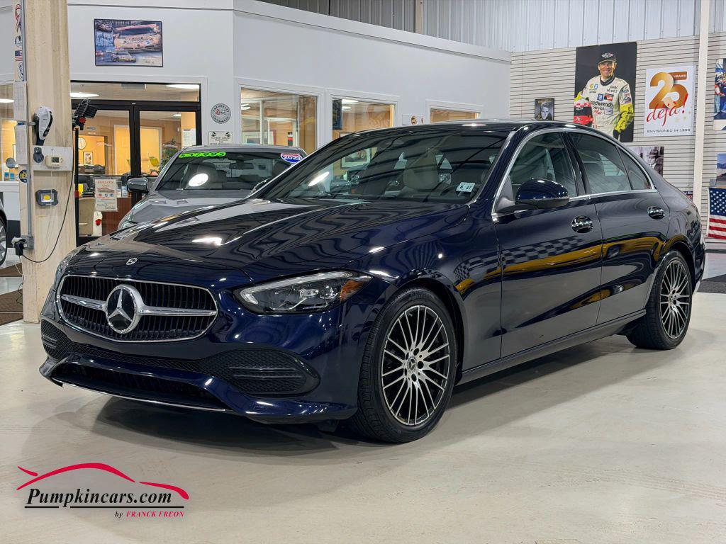 used 2022 Mercedes-Benz C-Class car, priced at $32,995