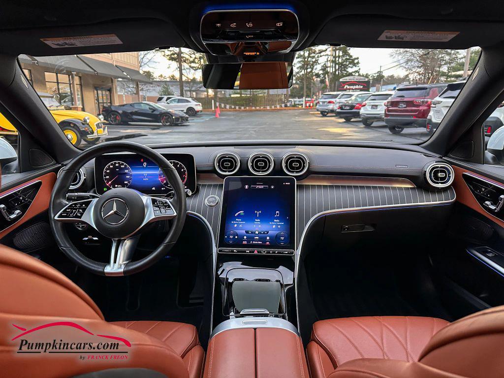 used 2022 Mercedes-Benz C-Class car, priced at $37,495