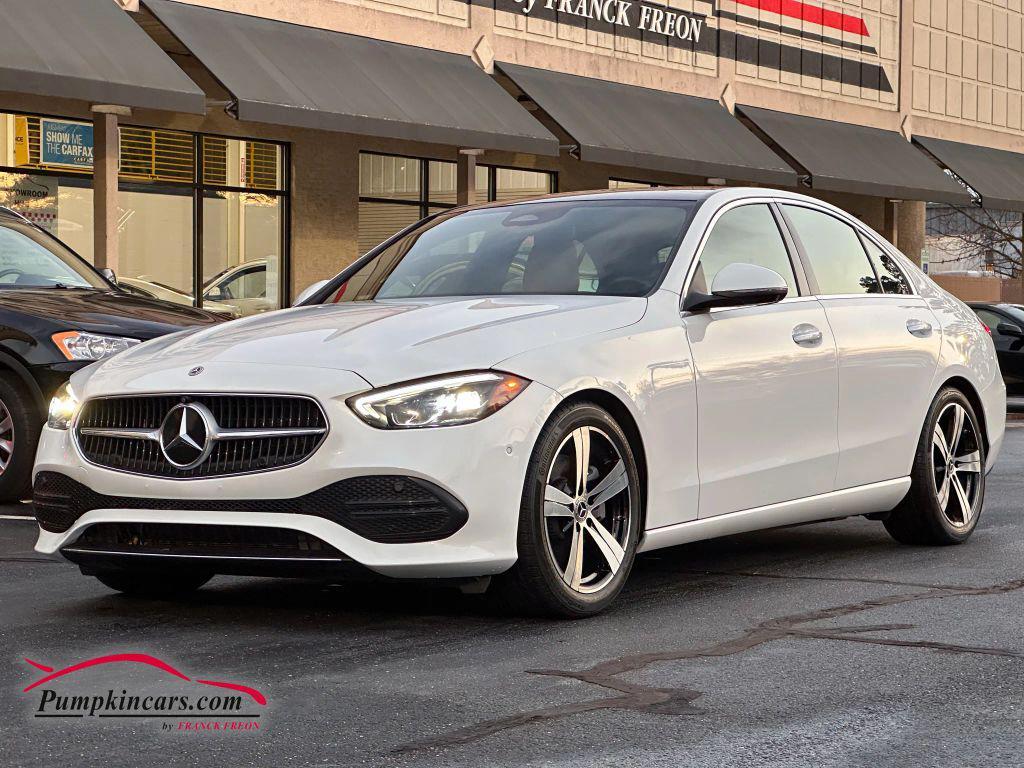 used 2022 Mercedes-Benz C-Class car, priced at $37,495