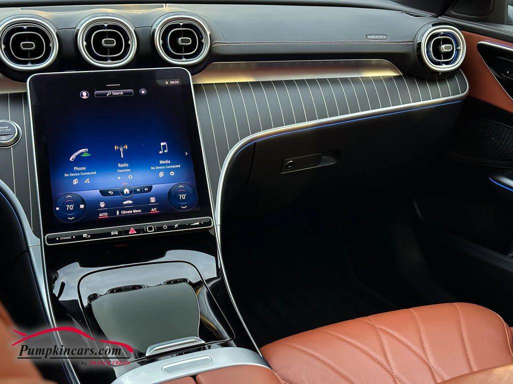 used 2022 Mercedes-Benz C-Class car, priced at $37,495