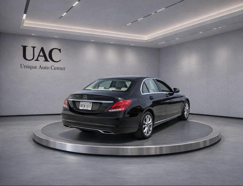 used 2018 Mercedes-Benz C-Class car, priced at $13,995