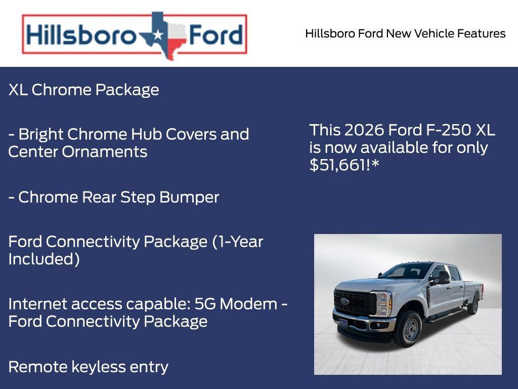 new 2026 Ford F-250 car, priced at $51,661