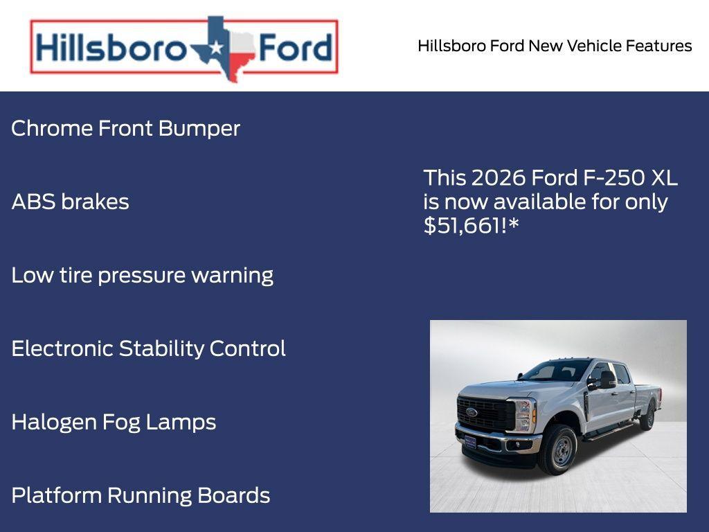 new 2026 Ford F-250 car, priced at $51,661