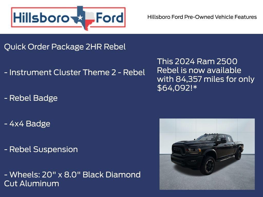 used 2024 Ram 2500 car, priced at $64,092