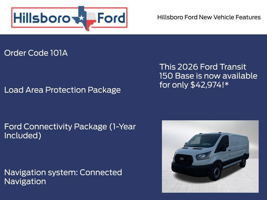 new 2026 Ford Transit-150 car, priced at $42,974