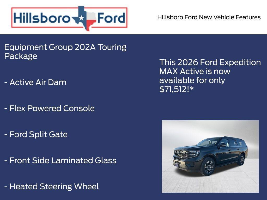 new 2026 Ford Expedition Max car, priced at $71,512