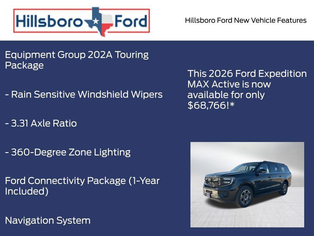 new 2026 Ford Expedition Max car, priced at $68,766