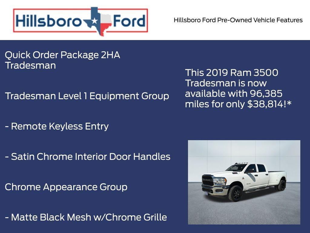 used 2019 Ram 3500 car, priced at $38,814