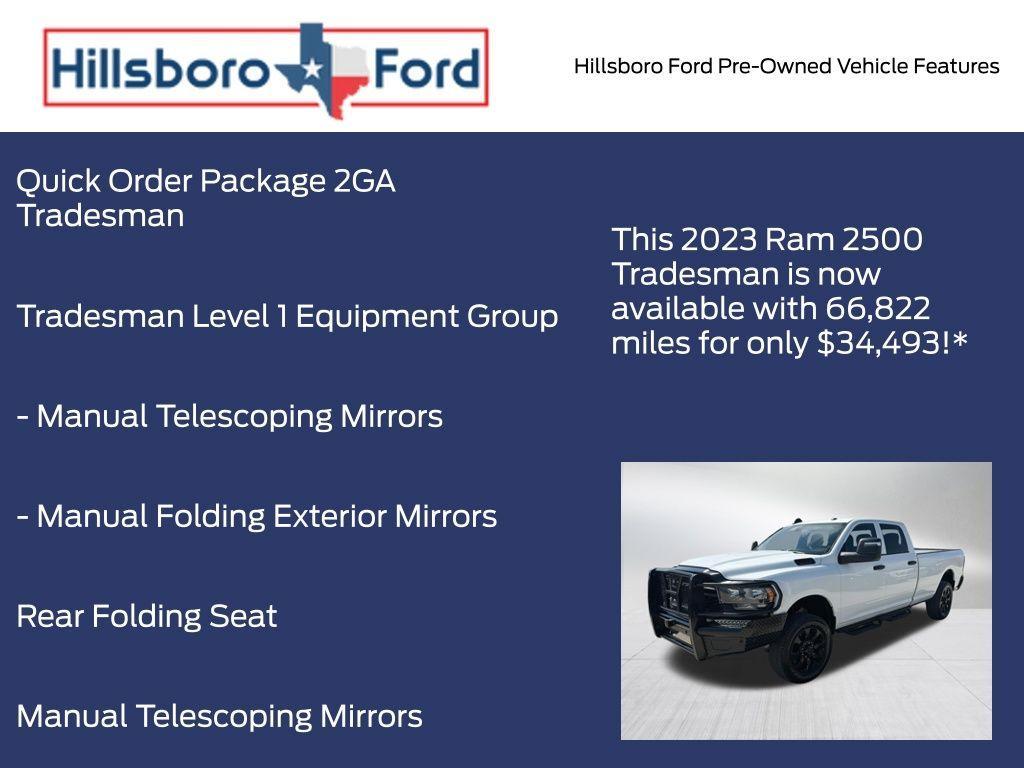 used 2023 Ram 2500 car, priced at $34,718
