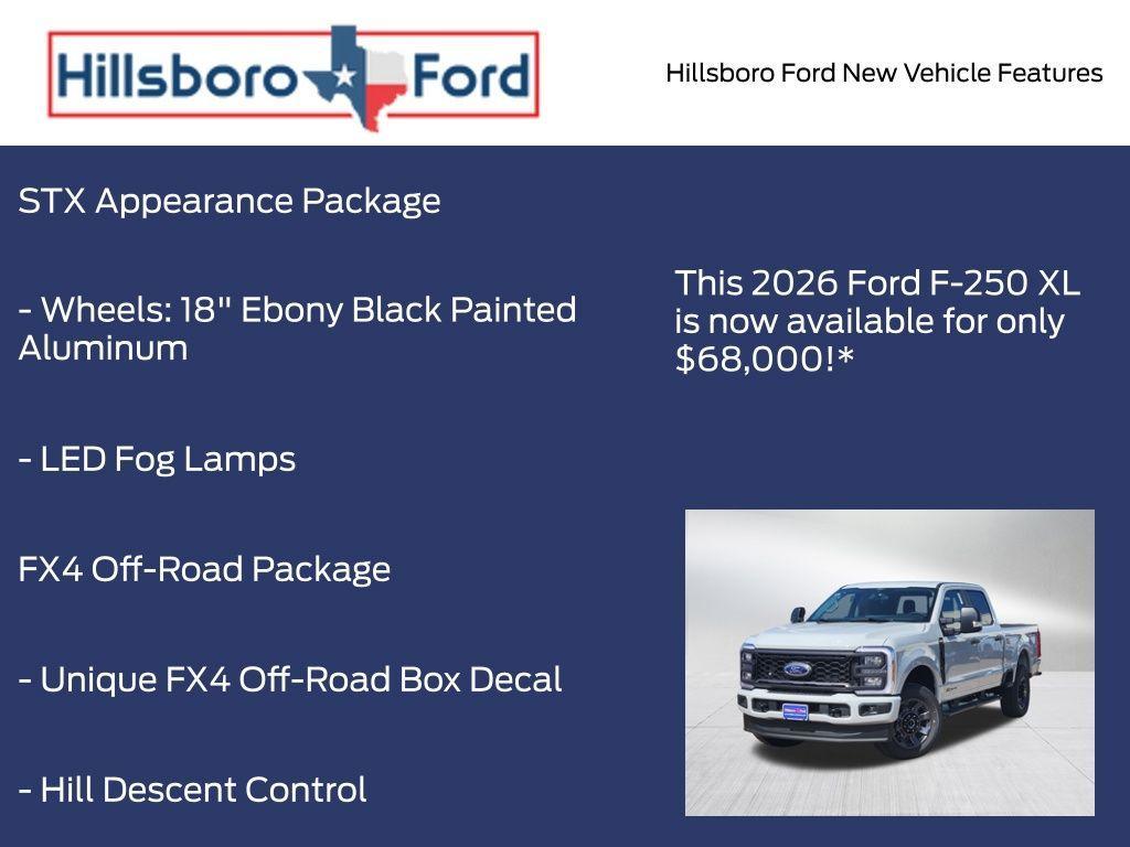 new 2026 Ford F-250 car, priced at $68,000