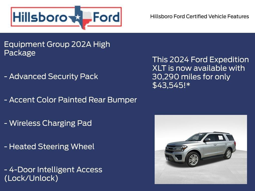 used 2024 Ford Expedition car, priced at $43,545