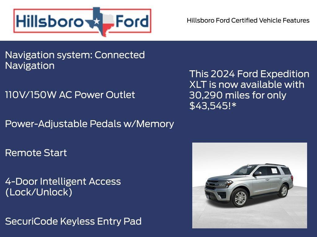 used 2024 Ford Expedition car, priced at $43,545