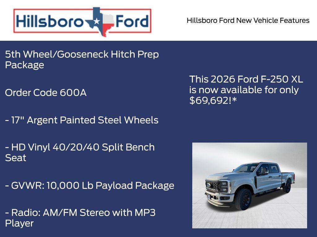 new 2026 Ford F-250 car, priced at $69,692