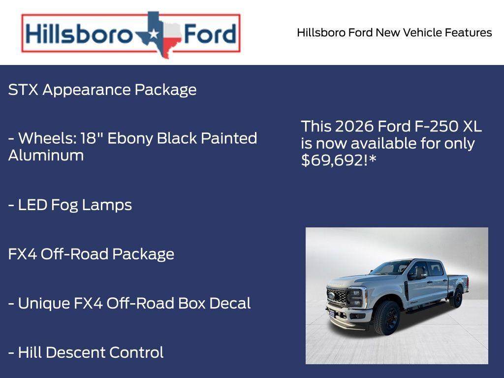 new 2026 Ford F-250 car, priced at $69,692